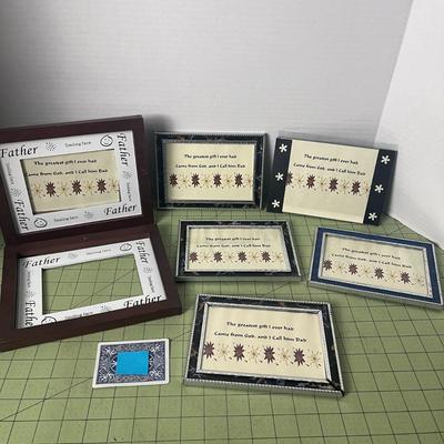 Variety of Father Quotes Photo Frame