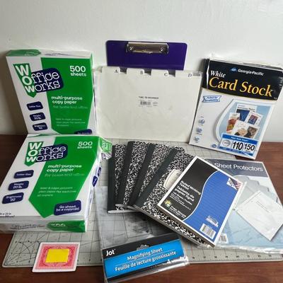 Variety of Office Supplies Kit