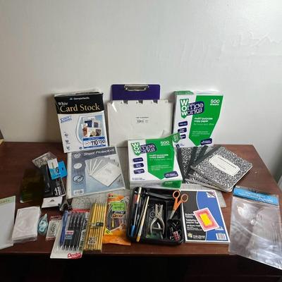 Variety of Office Supplies Kit