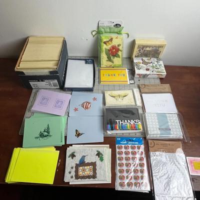 Variety of Cards, Envelopes, and Stickers