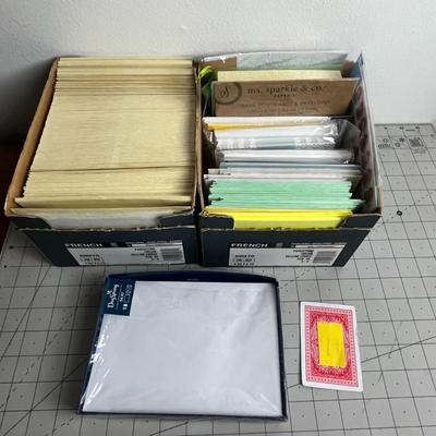Variety of Cards, Envelopes, and Stickers