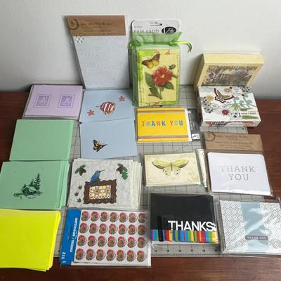 Variety of Cards, Envelopes, and Stickers