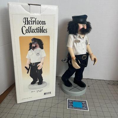 Zim's Heirloom Collectibles 13" Police Officer with Baton