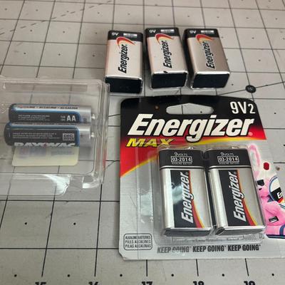 Different Sets of Batteries