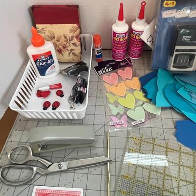 Variety of Art and Crafts Supplies