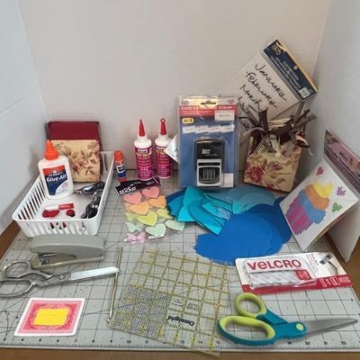 Variety of Art and Crafts Supplies