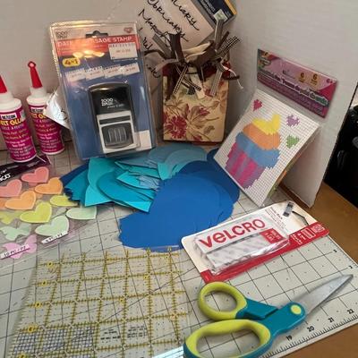 Variety of Art and Crafts Supplies