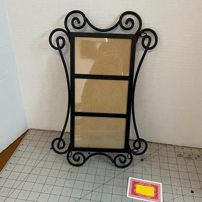 Family' Photo Frame and Metal Frame - Set of Two