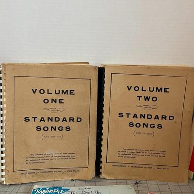 Miscellaneous Music Books ( some Vintage)