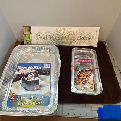 Durable Foil D47020 Aluminum Cake Pans With Cake Kit