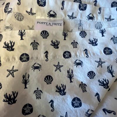 Twin Sized Poppy & Fritz Flat & Fitted Sheets