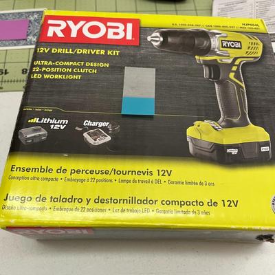 Ryobi 12V Drill/Driver Kit
