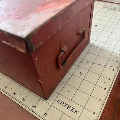 Vintage Metal Toolbox