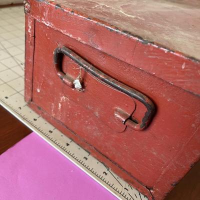 Vintage Metal Toolbox