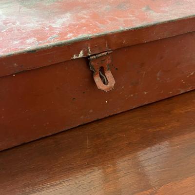 Vintage Metal Toolbox