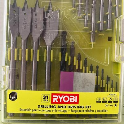 Ryobi Drilling and Driving Kit (Barely used)