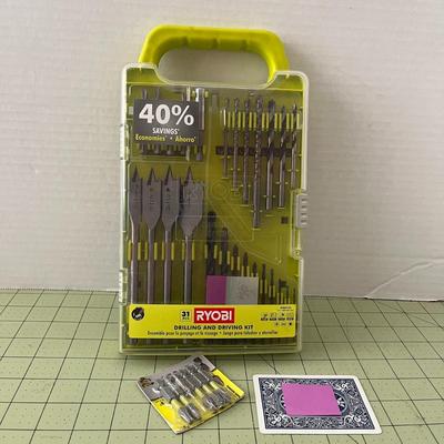 Ryobi Drilling and Driving Kit (Barely used)