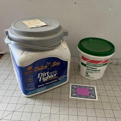 Dutch Boy Dirt Fighter Paint+Primer and Sheetrock All Purpose Joint Compound