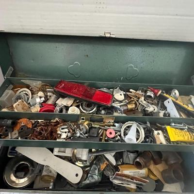 Lot of Tools and Metal Box