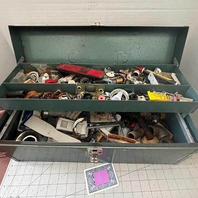 Lot of Tools and Metal Box