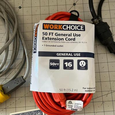 WorkChoice 50Ft Extension Cord and Cables