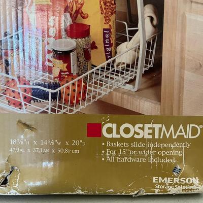 Closetmaid Two Tier Cabinet Organizer