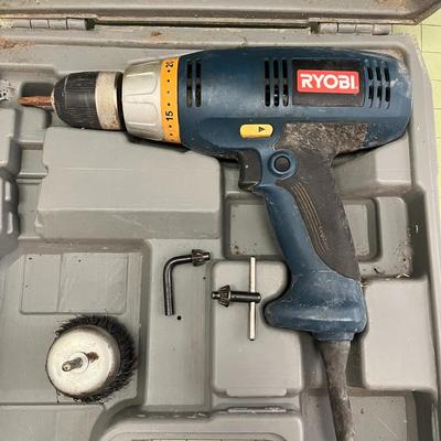 Ryobi Corded Drill Kit