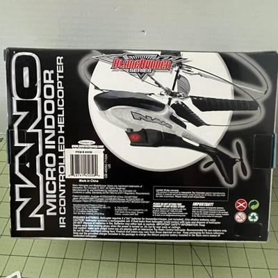 Blade Runner Series Nano Micro Indoor Ir Controlled HeliCopter (New!)