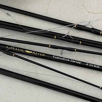 Fly Fishing Kit, Pole, flies, wisdom book