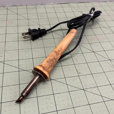 Stanley Glue Gun and Black & Decker Wizard Rotary Tool and Hollow Creative Wood Burner