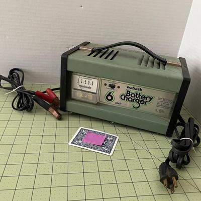 Vintage Wabash Battery Charger Amp