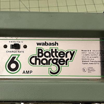 Vintage Wabash Battery Charger Amp