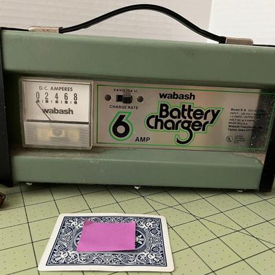 Vintage Wabash Battery Charger Amp