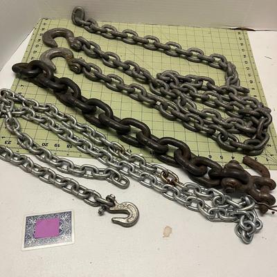 Chain with Dual Forged Hooks