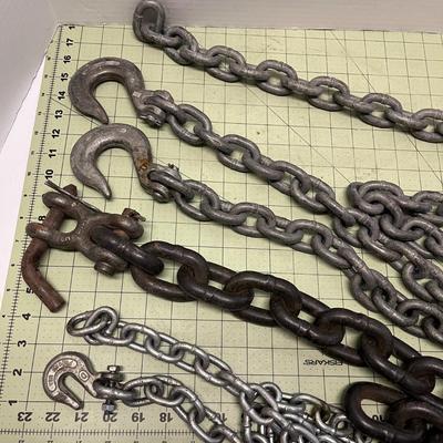 Chain with Dual Forged Hooks