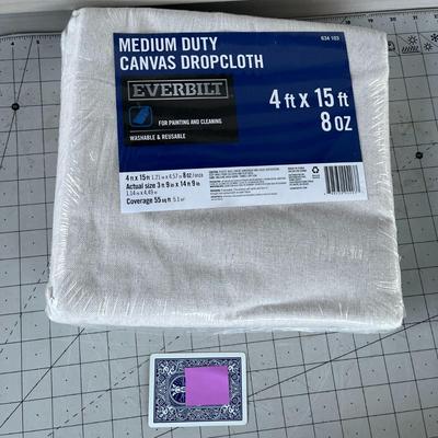 Medium Duty Canvas Drop Cloth NEW!