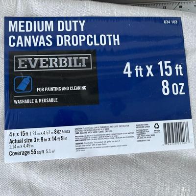 Medium Duty Canvas Drop Cloth NEW!