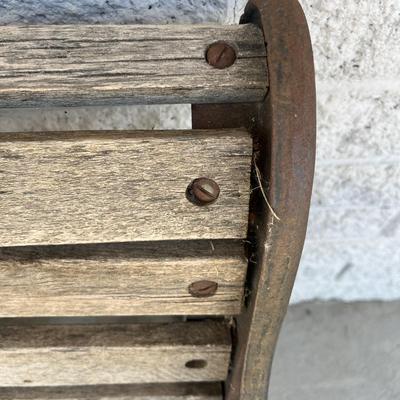 3 Seater Cast iron garden bench