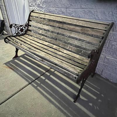 3 Seater Cast iron garden bench