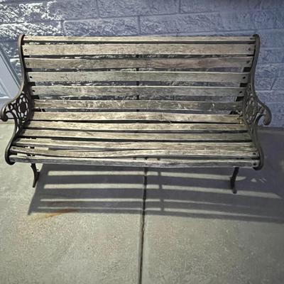 3 Seater Cast iron garden bench