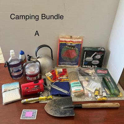 Aluminum Water Tea Kettle, Banana Boat Sunscreen, Focusing Flashlight, SnapLight, Some Other Kits