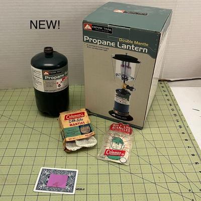 Propane Lantern Light, Oxygen Concentrator, Silk Lite Mantles (Barely Used)