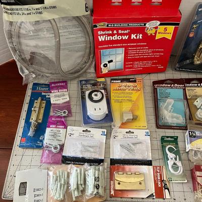 Various lot of home improvment items