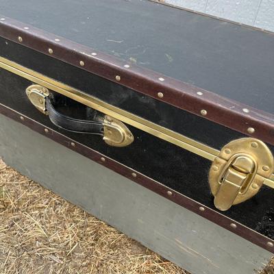 Black Trunk/Storage box - 36 x 19.5 x 8