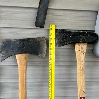 Shovel and Two Axes Lot