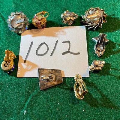 Single Clip On Earrings