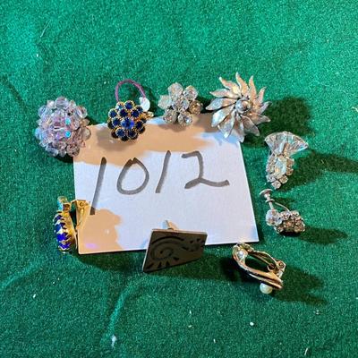 Single Clip On Earrings
