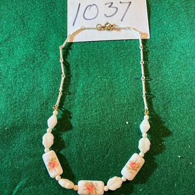 Glass Bead Necklace