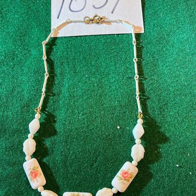 Glass Bead Necklace