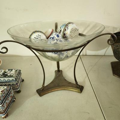 Collection of Portuguese Hand Painted Porcelain Portugal Trinket box